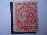 Stamps Paraguay -  U.P.U.Paz y Justicia-República del Paraguay- León Centinela