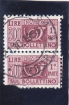 Stamps Italy -  CORNETA DE CORREOS