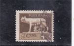 Stamps Italy -  ROMULO Y REMO
