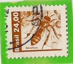 Stamps Brazil -  Apicultura