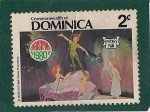 Sellos del Mundo : America : Dominica : Navidad 1980