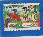 Sellos de America - Brasil -  Ecologia