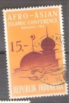 Stamps Indonesia -  RESERVADO CHALS Conferencia islamica afro-asiatica 