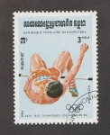 Stamps Cambodia -  Juegos Olimpicos Los Angeles