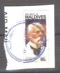 Sellos de Asia - Maldivas -  Robert Koch Premio Nobel por su trabajo contra la tuberculosis