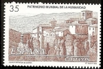Sellos de Europa - Espa�a -  Patrimonio Mundial de la Humanidad - Ciudad fortificada - Cuenca
