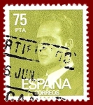 Stamps Spain -  Edifil 2603 Serie básica 1 Juan Carlos I 75