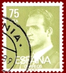 Stamps Spain -  Edifil 2603P Serie básica 1 Juan Carlos I 75 fosforescente