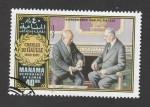 Stamps United Arab Emirates -  Charles de Gaulle