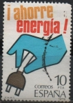 Sellos de Europa - Espaa -  Ahorro d´Energía 
