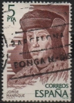 Stamps Spain -  Jorge Manrrique
