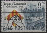 Stamps Spain -  Proclamacion dl Estatuto d´Autonomia d´Cataluña