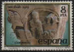 Stamps Spain -  Navidad,  San Pedro el Viejo ( Huesca) 