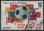 Stamps Spain -  Campeonato Mundial d´Futbol  ESPAÑA´82