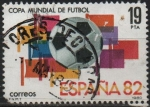 Stamps Spain -  Campeonato Mundial d´Futbol  ESPAÑA´82