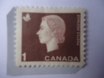 Stamps Canada -  Queen Elizabeth II- Crystals- Serie:1962/64