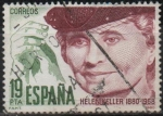 Sellos de Europa - Espaa -  Centenario d´Helen Keller