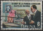 Stamps Spain -  50 aniversario d´l´Primera Exposicion Filatelica Nacional 