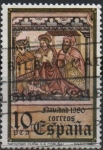 Stamps Spain -  Navidad, Mural gotico d´l´Iglesia d´santa Maria d´Cuiña en Oza d´l´Rios