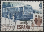 Sellos de Europa - Espa�a -  Utilice transportes colectivos 