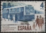 Sellos de Europa - Espaa -  Utilice transportes colectivos 