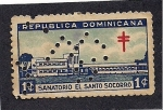 Stamps Dominican Republic -  Sanatorio El Santo Socorro