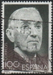 Stamps Spain -  Centenario d´nacimiento d´Ramon Perez d´Ayala