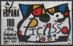 Stamps Spain -  Homenaje a Pablo Ruiz Picaso1