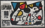 Stamps Spain -  Homenaje a Pablo Ruiz Picaso1
