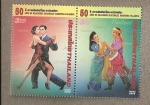 Stamps Thailand -  Conmemoración 50 años relaciones thai-argentinas