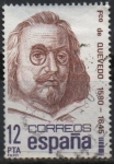 Stamps Spain -  Francisco d´Quevedo