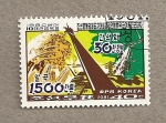 Stamps North Korea -  Industrias