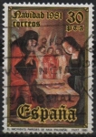 Stamps Spain -  Navidad, Nacimiento