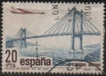 Stamps Spain -  Correo Aereo, Puente d´Rande Sobre la ria d´Vigo