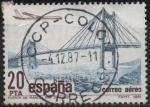 Sellos de Europa - Espaa -  Correo Aereo, Puente d´Rande Sobre la ria d´Vigo