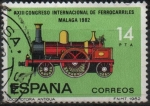Stamps Spain -  XXII congreso Internacional d´Ferrocarriles 