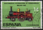 Stamps Spain -  XXII congreso Internacional d´Ferrocarriles 