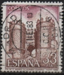 Stamps Spain -  Puerta d´San Andres  Villalpado Zamora