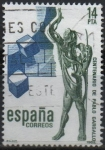 Stamps Spain -  Centenario d´Nacimiento dl´Escultor Pablo Gallado