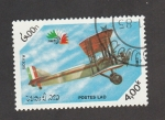 Stamps Laos -  Avión Anzani