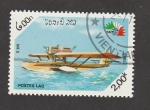 Stamps Laos -  Hidrovión MF-5