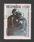Sellos de America - Nicaragua -  Pinturas nicaraguenses