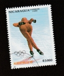 Sellos de America - Nicaragua -  Juegos olímpicos de Invierno Albertville 92