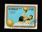 Stamps Nicaragua -  Juegos Olímpicos los Angeles
