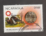 Stamps Nicaragua -  Oso hormiguero