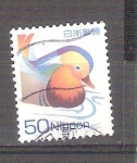 Stamps Japan -  RESERVADO pato mandarín