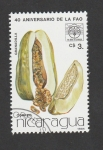 Stamps Nicaragua -  40An8v. de la FAO