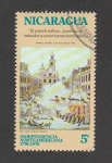 Stamps Nicaragua -  200 Aniv de la independencia de Norteamerica