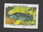 Stamps Nepal -  Pez Guapote