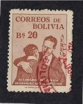 Stamps Bolivia -  III Congreso Indigenista Interamericano